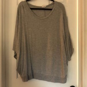 Loft lounge Lou & Grey style fleece poncho